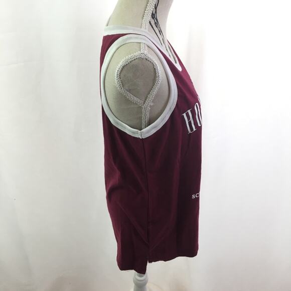 Harry Potter Hogwarts Crest Tank Maroon Juniors XS - Picture 3 of 11
